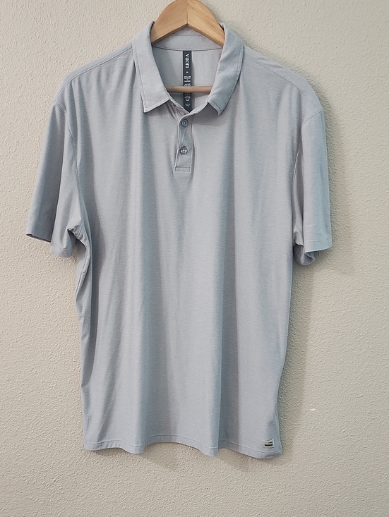 Vuori Other - Vuori Light Gray Men’s Polo Shirt  XL